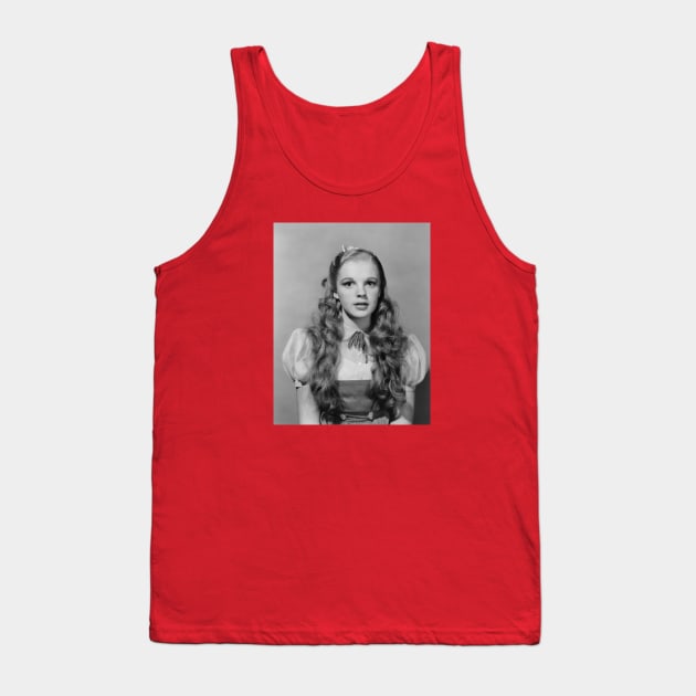 Judy Garland for Wizard of Oz 1939 Tank Top by Mey X Prints